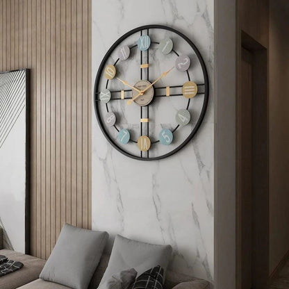 Modanio Modern Wall Clock For Living Room | Large Clock for Hall