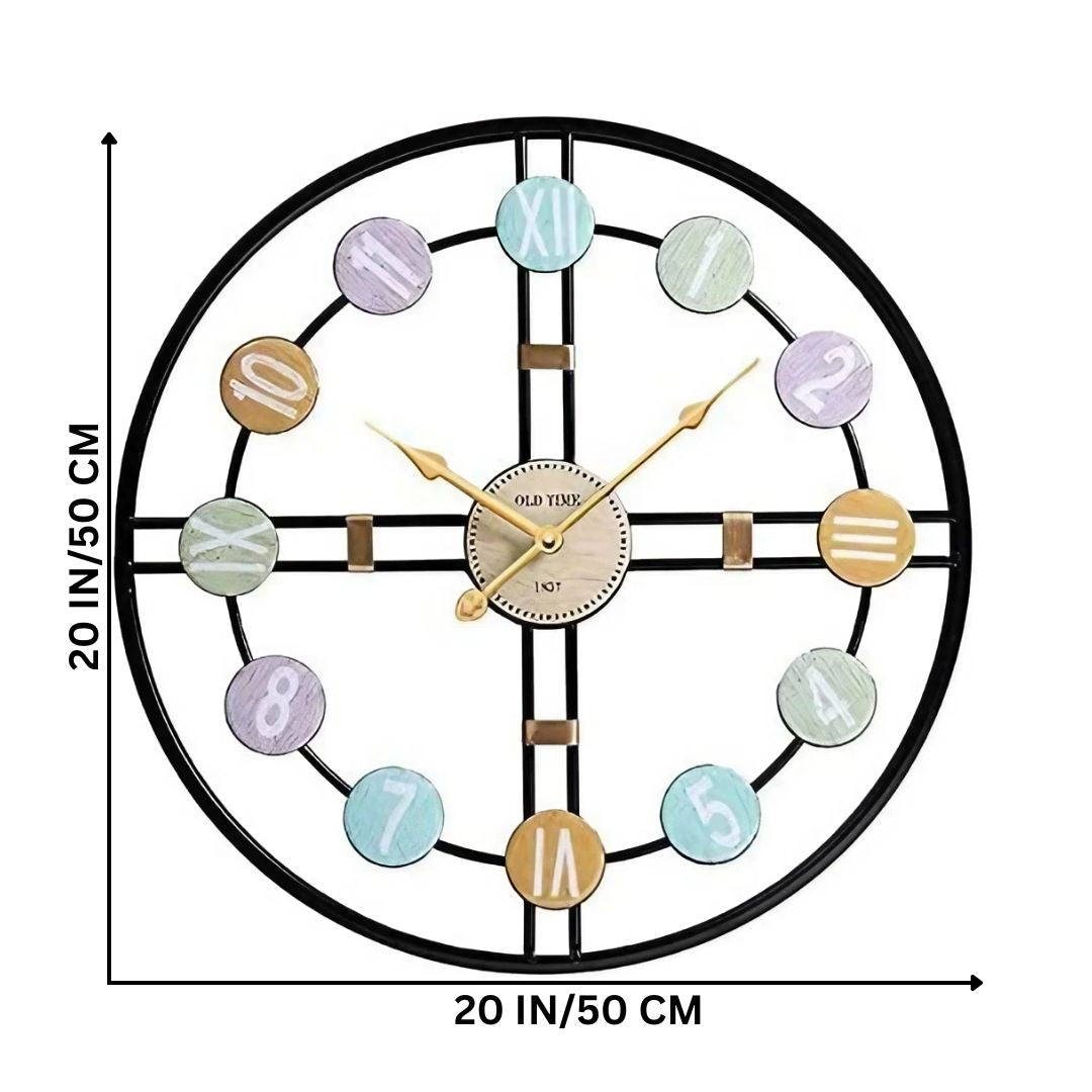 Modanio Modern Wall Clock For Living Room | Large Clock for Hall