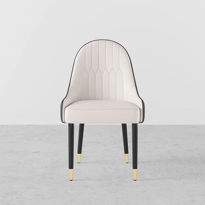 Modanio Arcus Luxury Dining Table with Nano Marble Top & 6 Chairs | PVD Finish