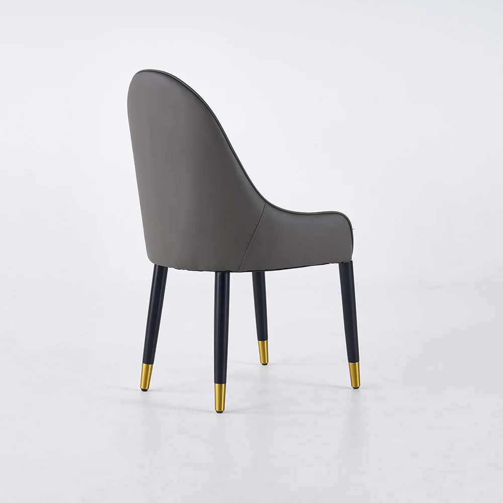 Modanio Arcus Luxury Dining Table with Nano Marble Top & 6 Chairs | PVD Finish