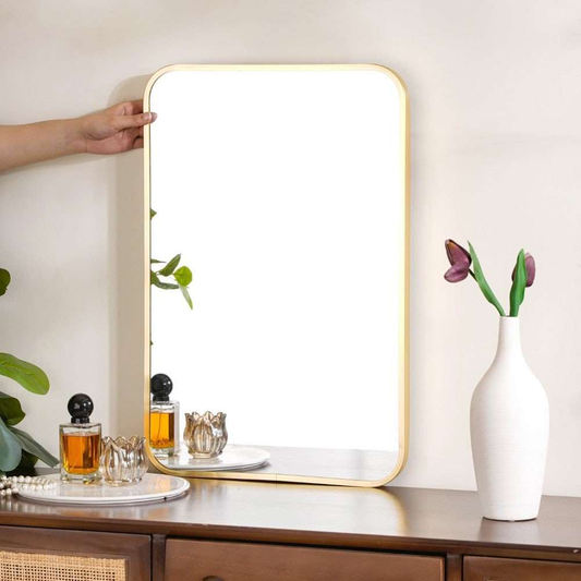 Modanio Wall Mirror for Bathroom/ Living Room and Hall | Decorative Mirror