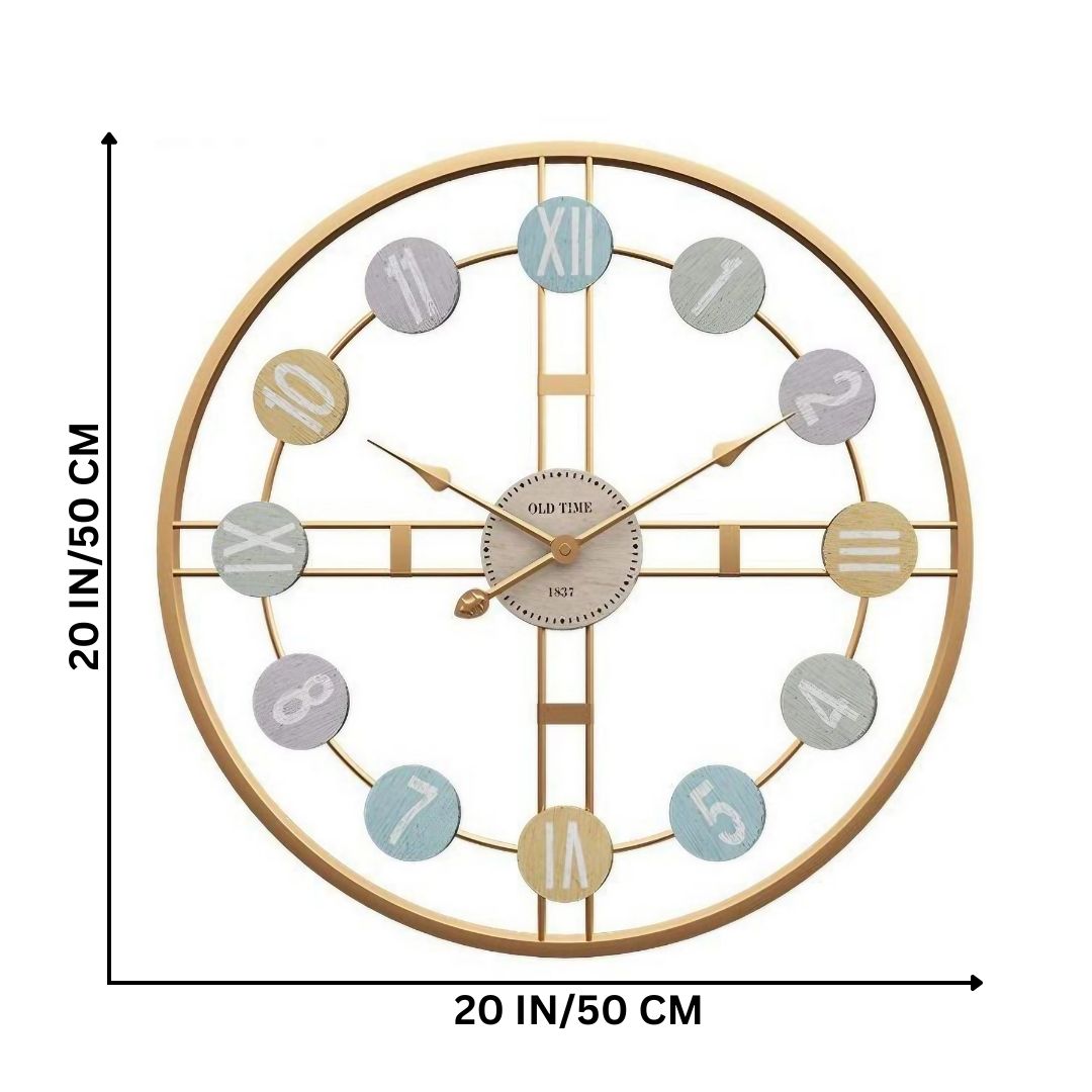 Modanio Modern Wall Clock For Living Room | Large Clock for Hall