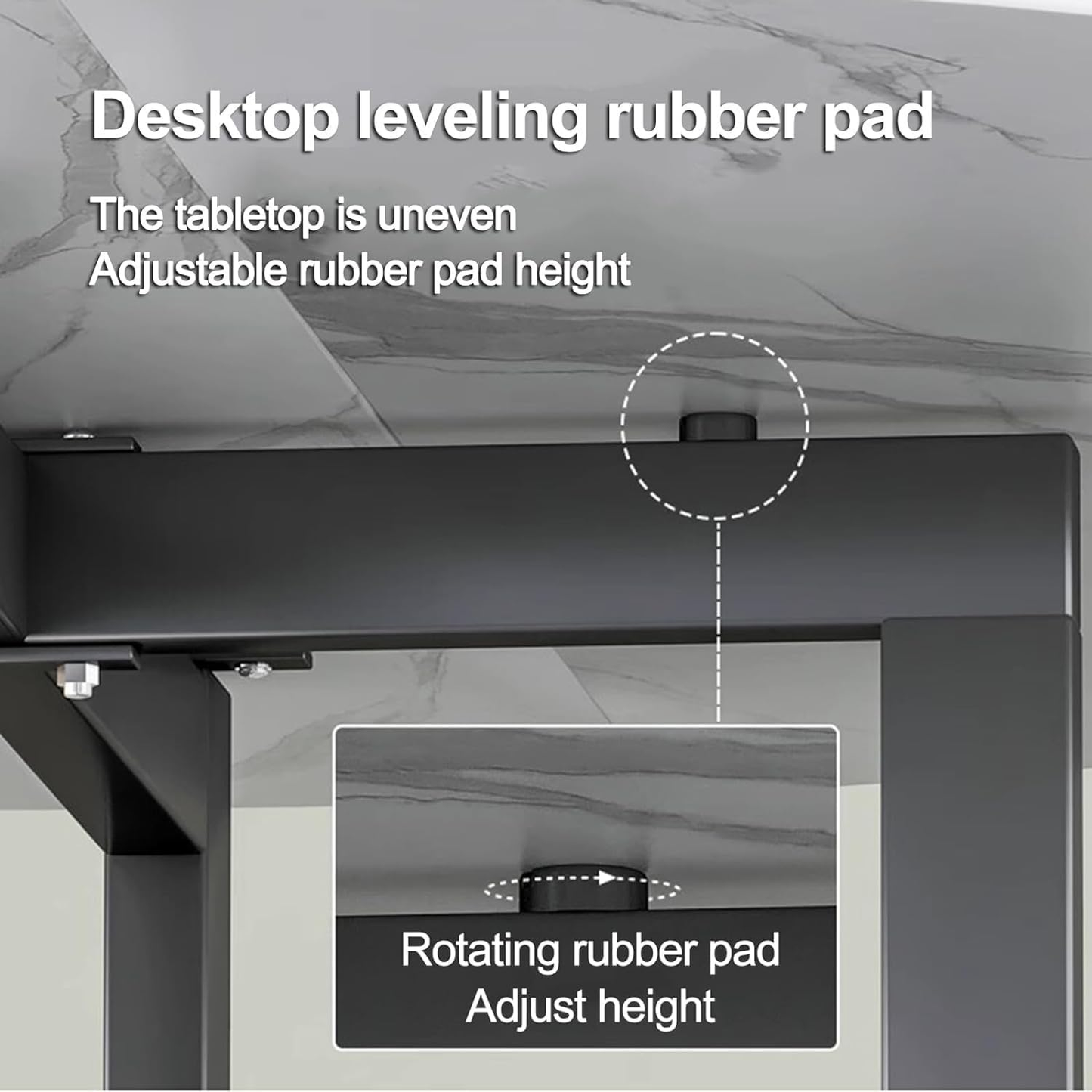 Modanio Folding Dining Table | Portable Mobile Folding Dining Table with 6 Wheels