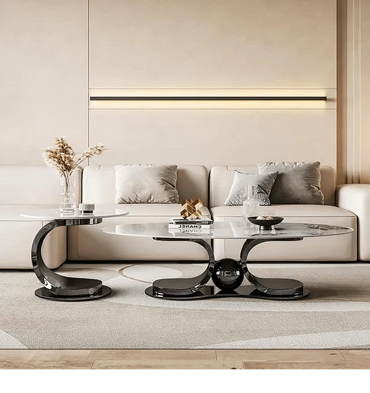 Orbital Oval Centre Table