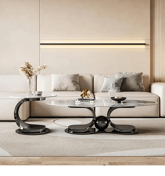 Orbital Oval Centre Table