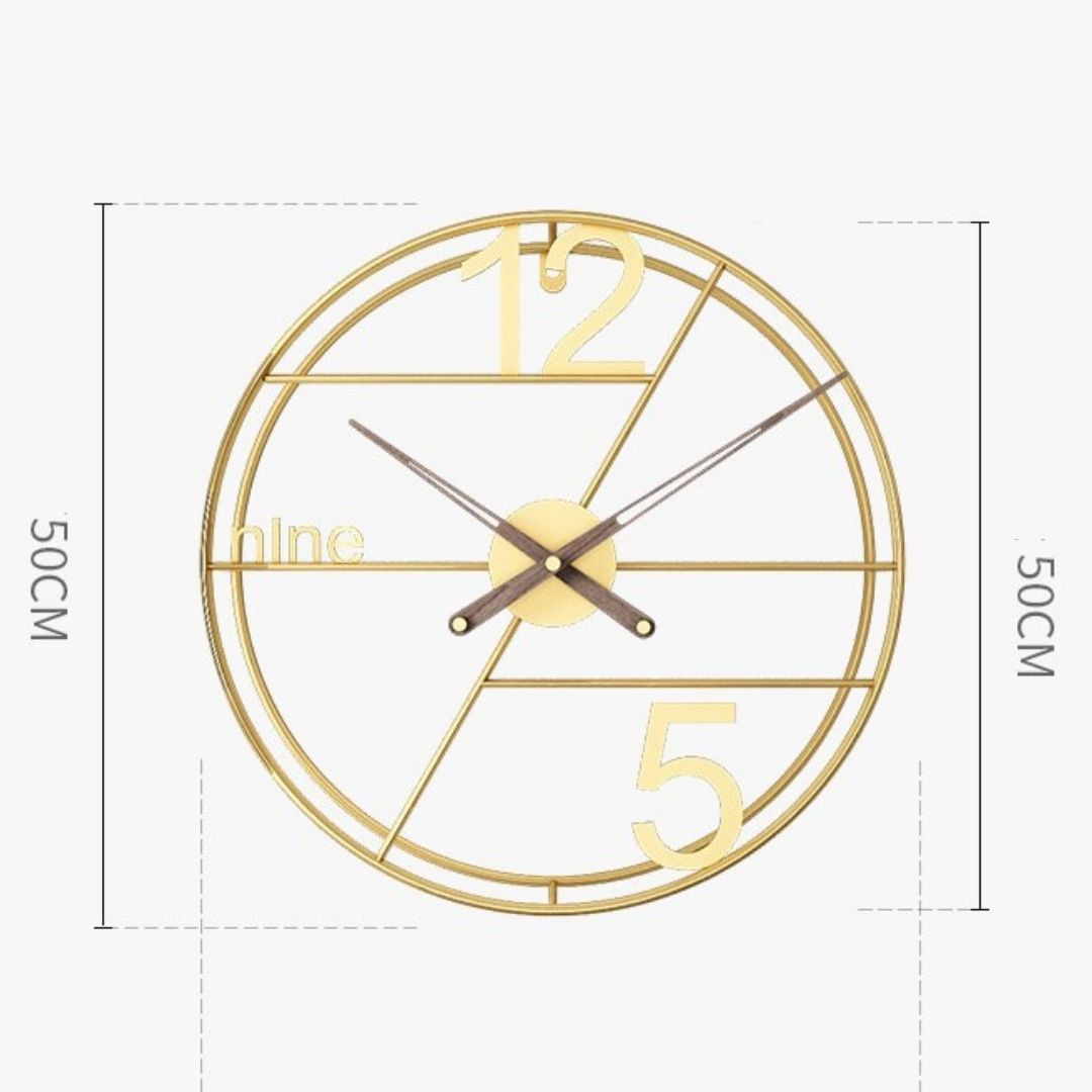 Modanio Large Wall Clock for Living Room 24 Inches