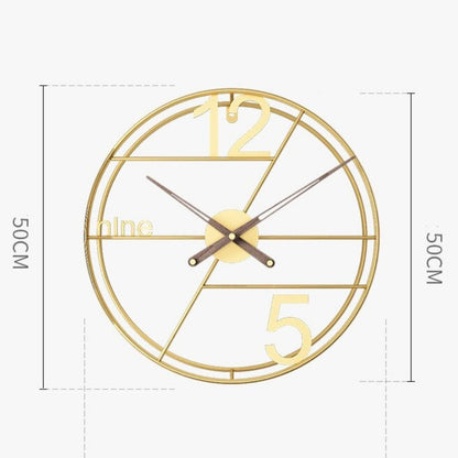 Modanio Large Wall Clock for Living Room 24 Inches
