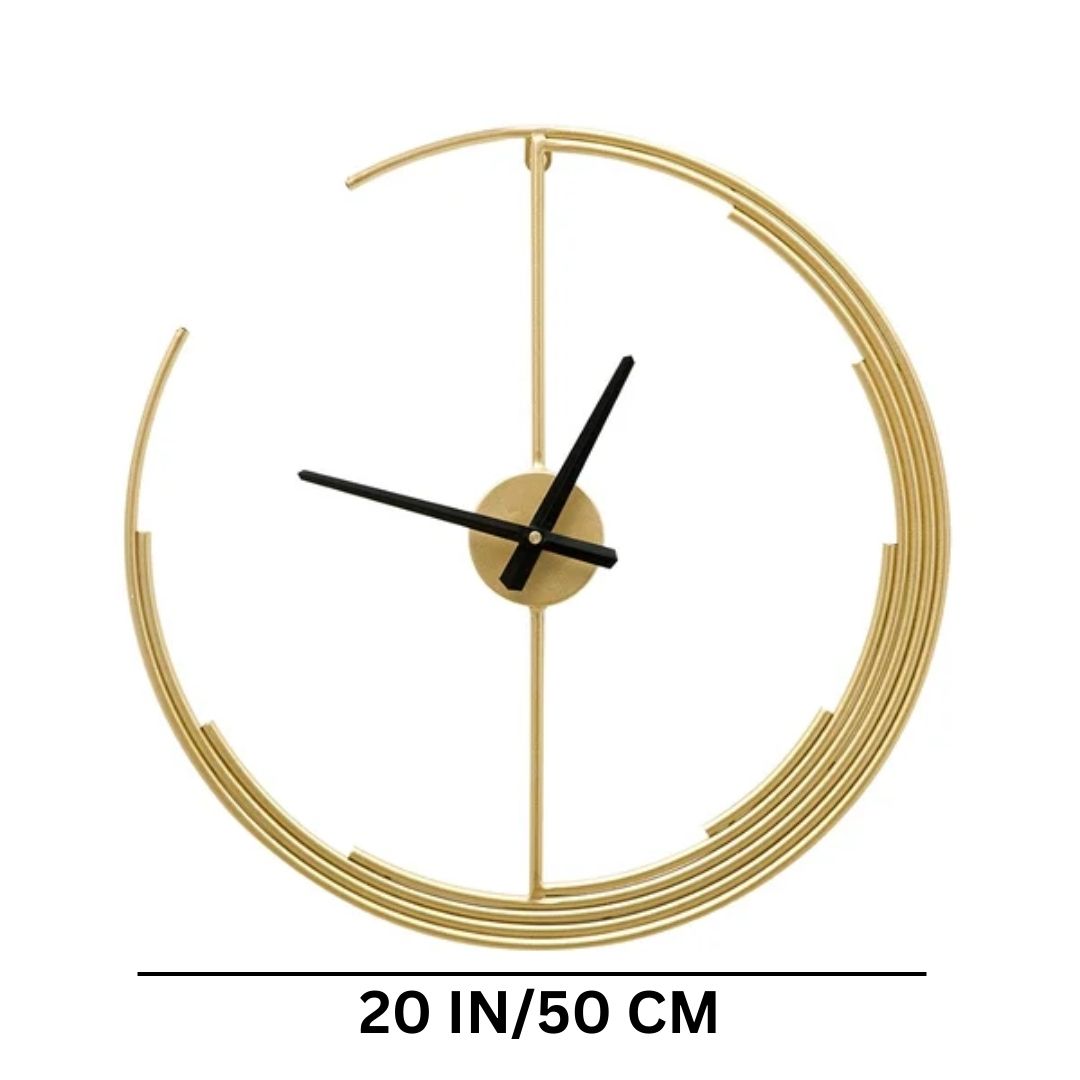 Modanio Moon Design Wall Clock for Living Room | Wall Clock Big Size
