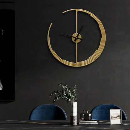Modanio Moon Design Wall Clock for Living Room | Wall Clock Big Size