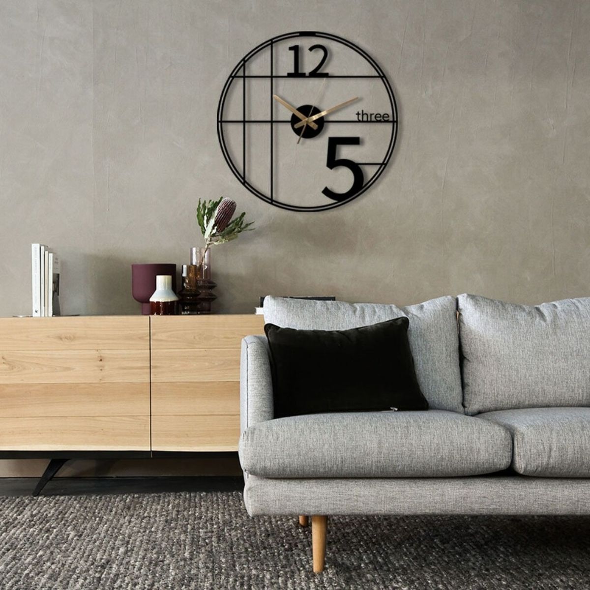 large wall clock