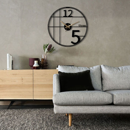large wall clock
